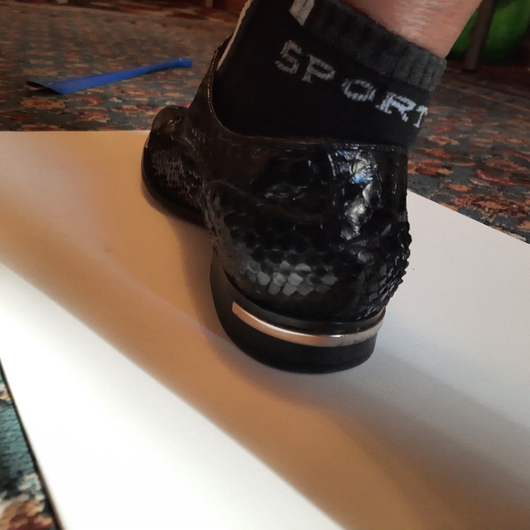 BALDINI MEN'S SHOES python size 10 little worn $70 - Picture 6 of 8